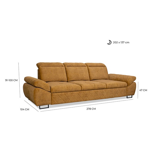 3 Seater Sofa - Image 5